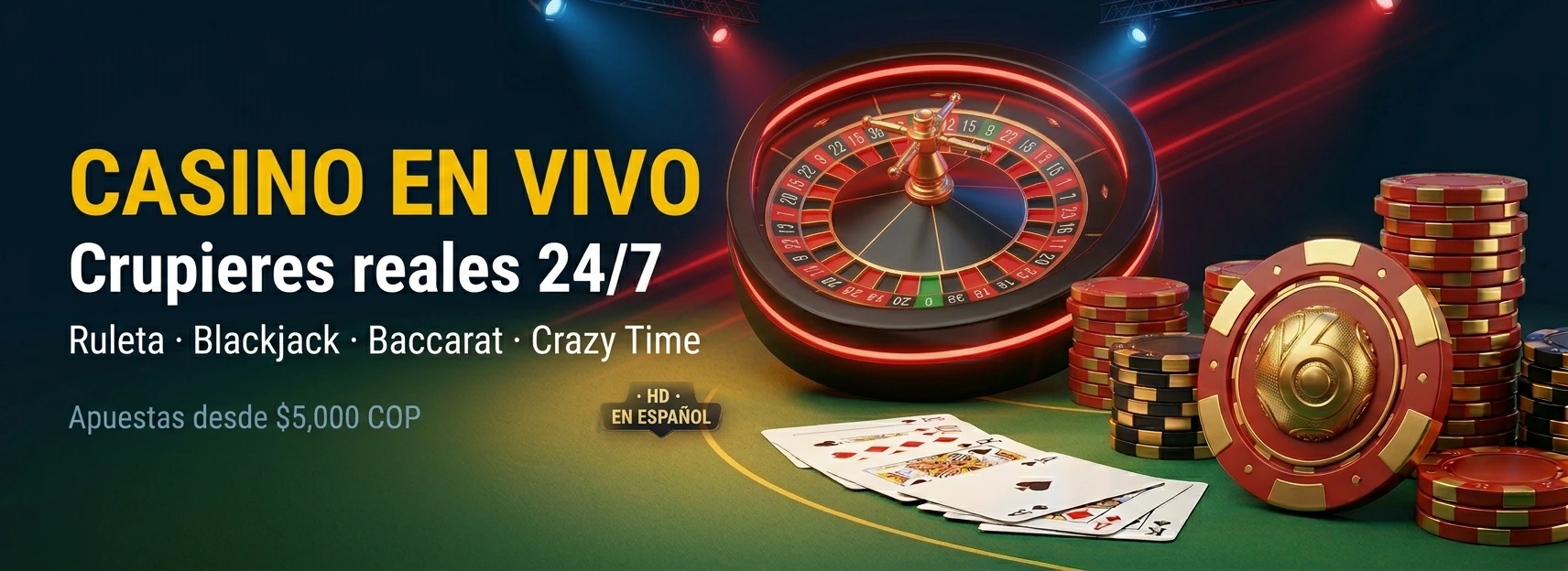 Casino en vivo Baloto Casino
